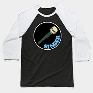 Rock Battle Card Game Singer Icon Baseball T-Shirt